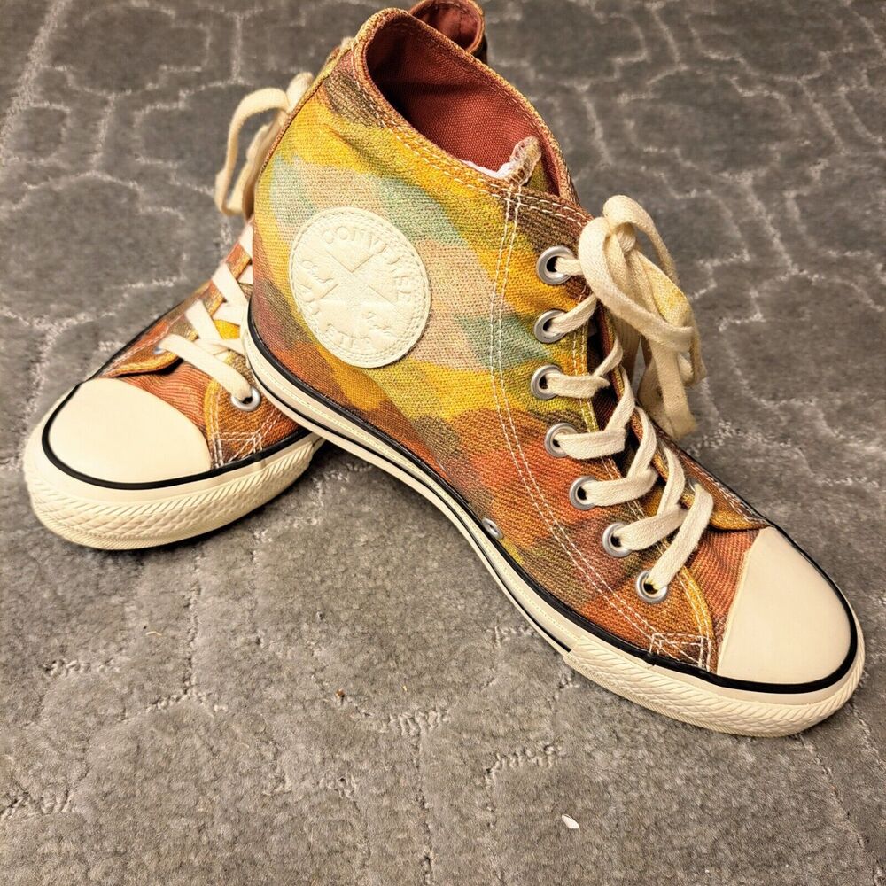 Converse Missoni Lux Mid Hidden Heel High Top Sneakers Womens Size 8 Glam Punk